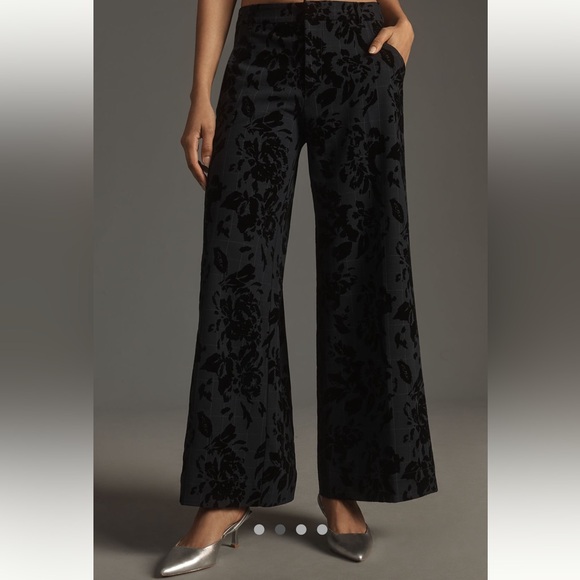 Anthropologie Flocked Menswear Pants NWT - Picture 1 of 8